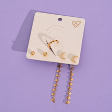 Cargar imagen en el visor de la galería, Set De 2 Pares de Topos + 1 Earcuff
