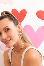 Cargar imagen en el visor de la galería, Set Choker + Aretes Tejido en Miyuki

