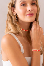 Cargar imagen en el visor de la galería, Set Choker + Aretes Tejido en Miyuki
