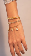 Cargar imagen en el visor de la galería, Pulsera Dijes Varios Con Cristales + Aretes

