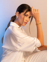 Cargar imagen en el visor de la galería, Pulsera Ovalos + Aretes
