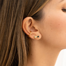 Cargar imagen en el visor de la galería, Set De Aretes 2 Pares de Topos Y 1 Earcuff

