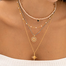 Cargar imagen en el visor de la galería, Set Collar Dije De Estrella + Aretes
