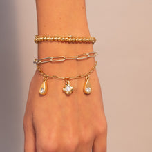 Cargar imagen en el visor de la galería, Pulsera Dijes Varios Con Cristales + Aretes
