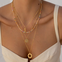 Cargar imagen en el visor de la galería, Set Collar Con Dije De Caracol + Aretes
