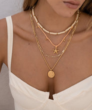 Cargar imagen en el visor de la galería, Set Collar Con Dijes Varios + Aretes
